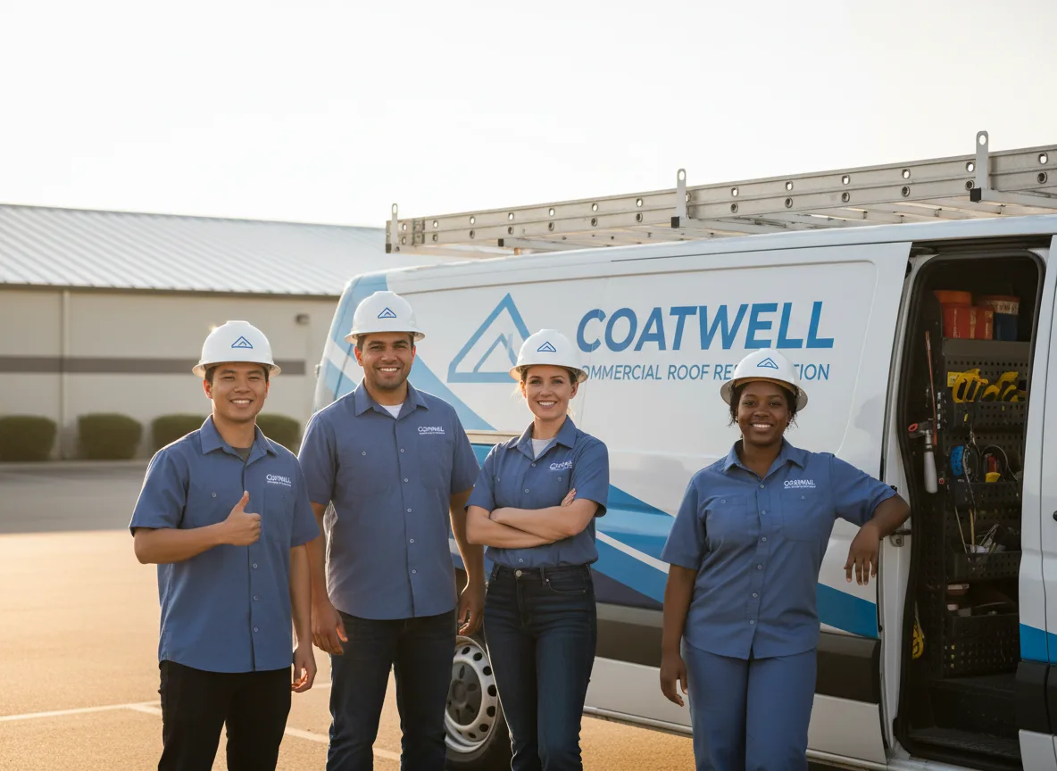 Commercial roof coating company in Rockport, WA
